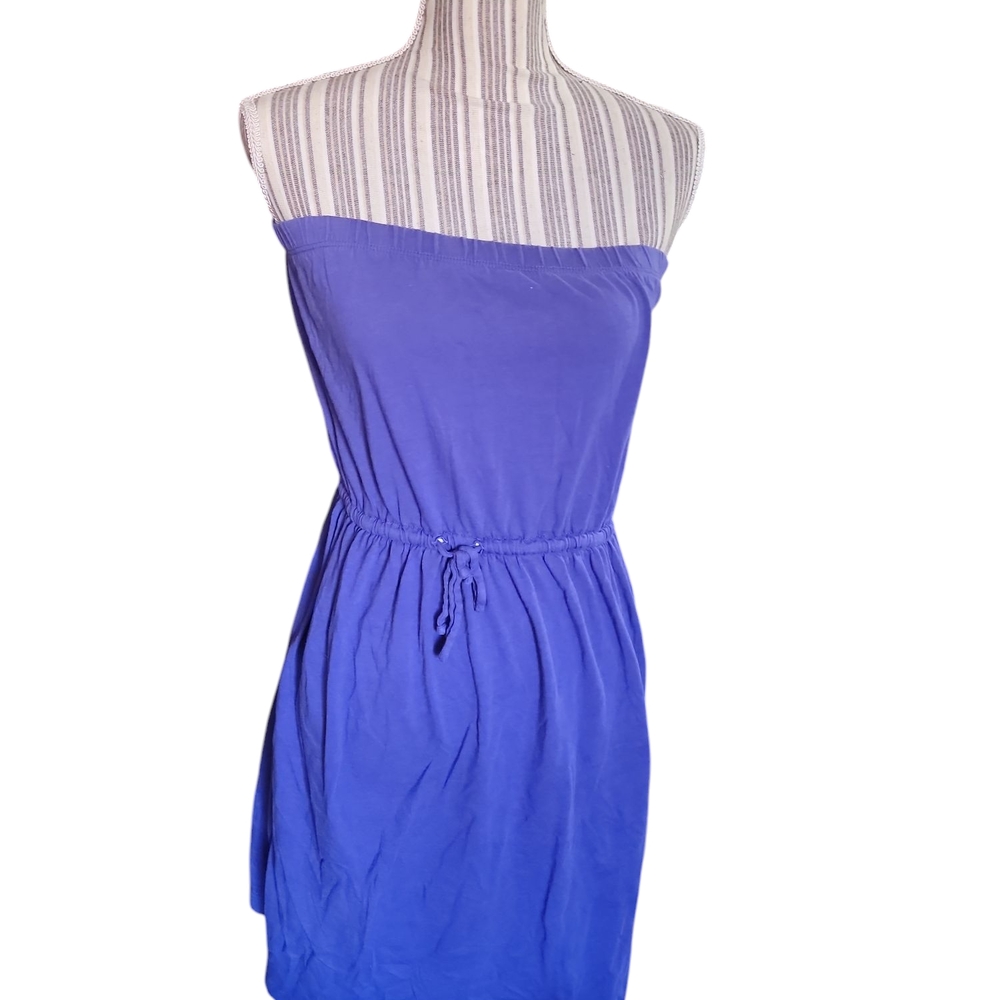 EUC Elegant Purple Strapless Dress